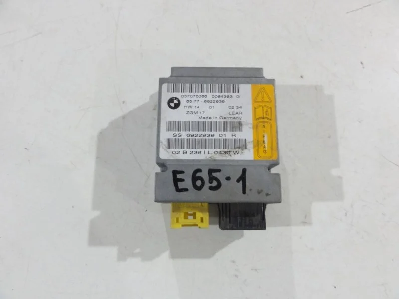 Блок AIR BAG BMW 7 E65 N62B44A 2002 - изображение 1