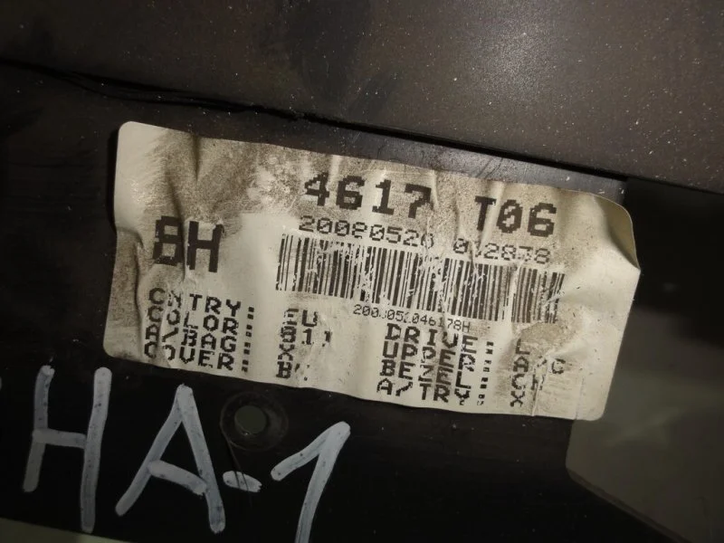 Торпедо Chevrolet Aveo T250 B12D1 2008 - миниатюра 6