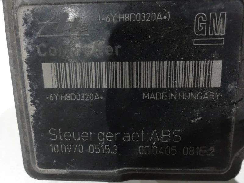Блок ABS (насос) Opel Astra H Z16XER 1.6 2008 - миниатюра 3