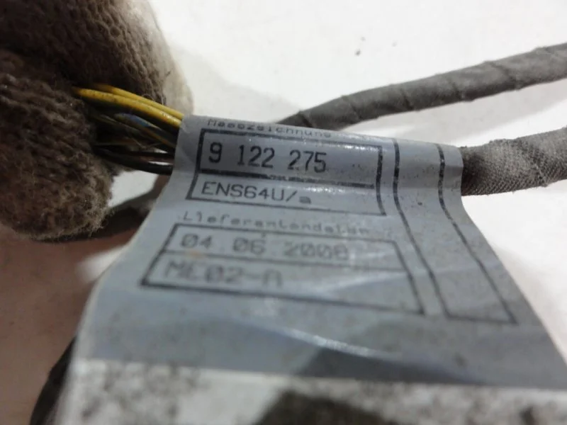 Проводка парктроника задняя BMW 5 E60/E61 N46B20BE - миниатюра 3