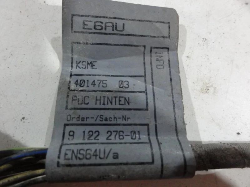 Проводка парктроника задняя BMW 5 E60/E61 N46B20BE - миниатюра 4