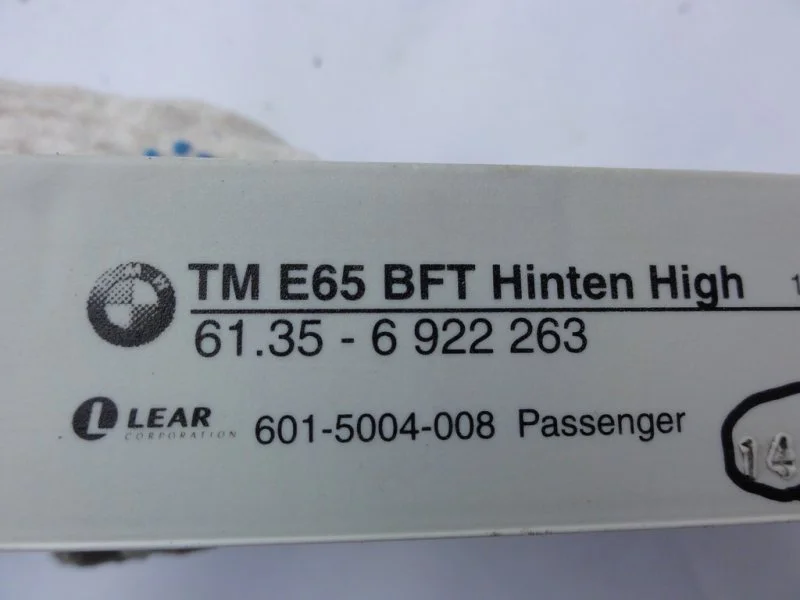 Блок комфорта задний правый BMW 7 E65 N62B44A 2002 - миниатюра 4