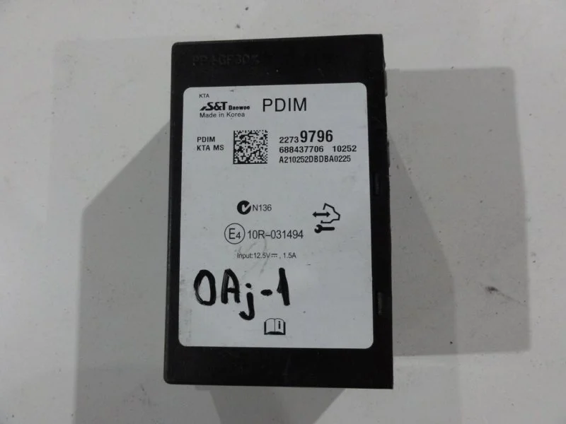 Блок интерфейс Opel Astra J A14NET 2010 - изображение 1