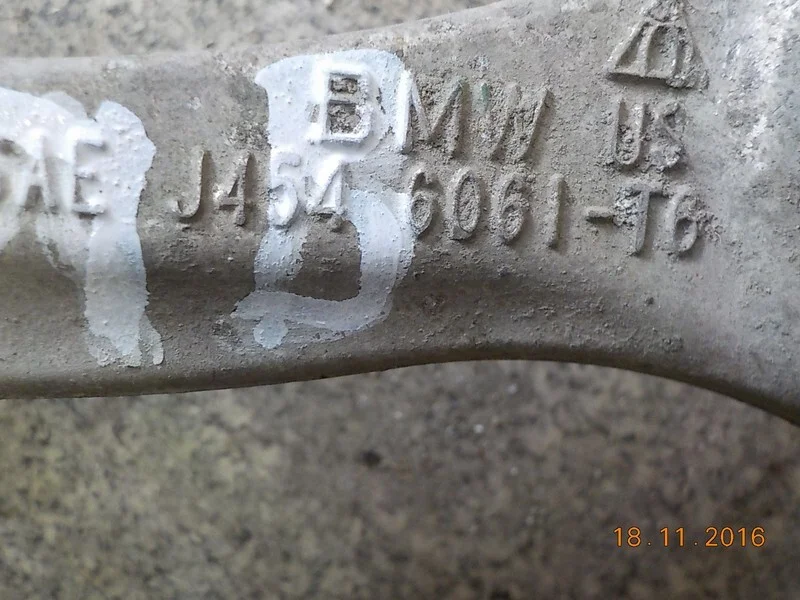 Рычаг верхний задний правый BMW X5 E70 N52B30 2007 - миниатюра 4