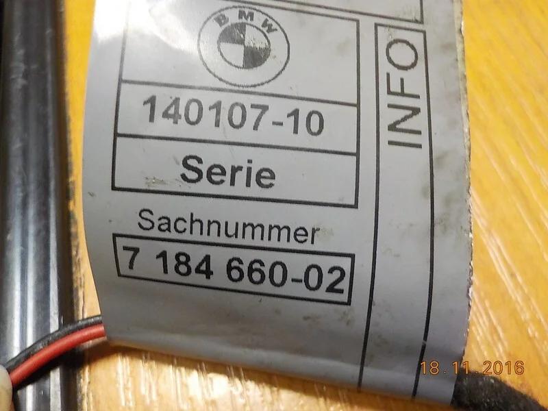 Проводка двери передняя правая BMW X5 E70 N52B30 - миниатюра 3