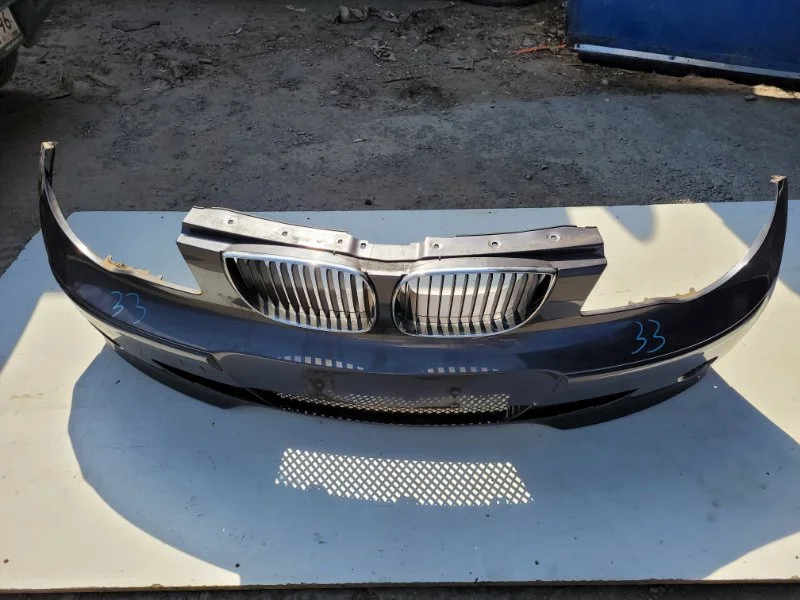 Бампер передний BMW 1 E87 N45B16 2004 - изображение 1