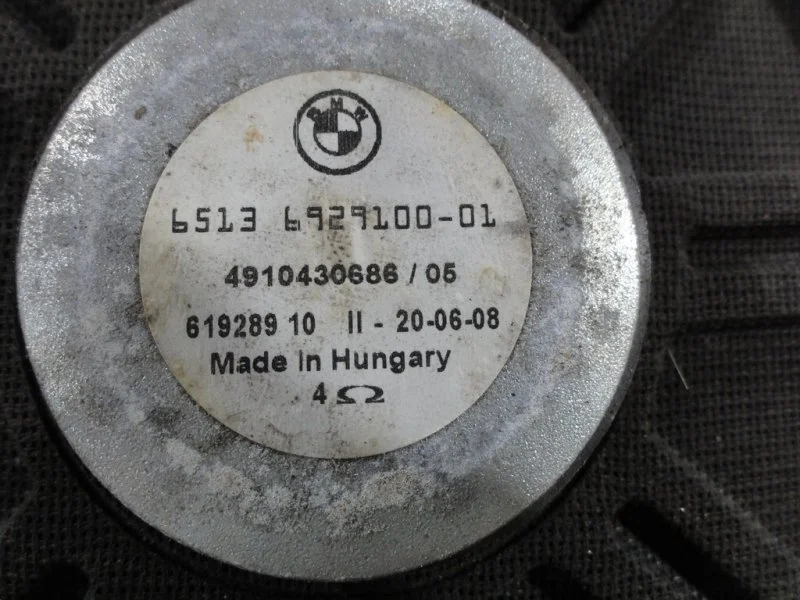 Динамик передний левый BMW 5 E60/E61 N46B20BE 2008 - миниатюра 3