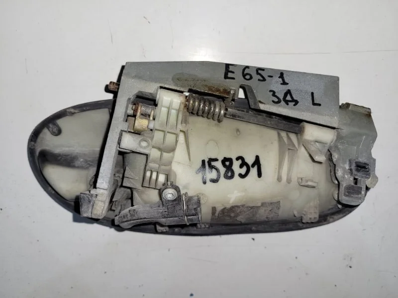 Ручка двери наружная левая BMW 7 E65 N62B44A 2002 - миниатюра 3