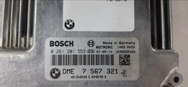 Блок управления двигателем BMW 1 E87 N45B16 2007 - миниатюра 4