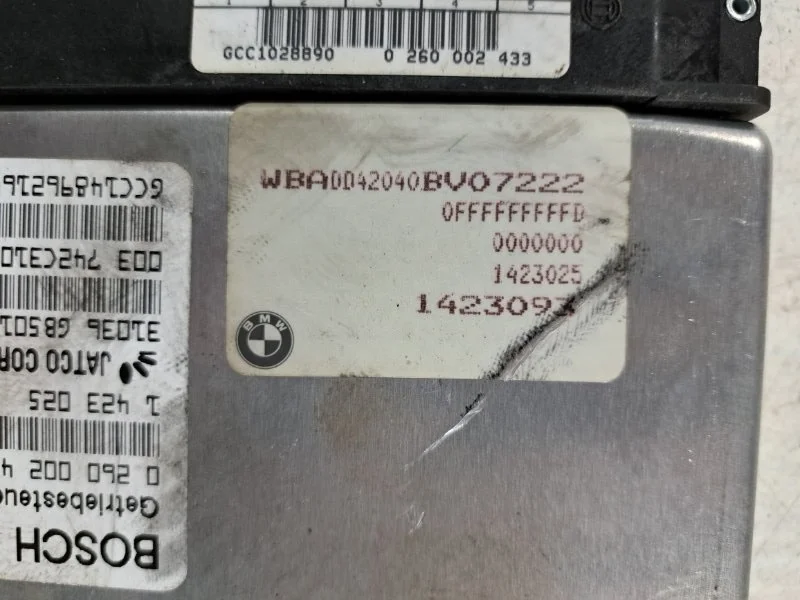 Блок управления BMW 5 E39 M52B25 1996 - миниатюра 5