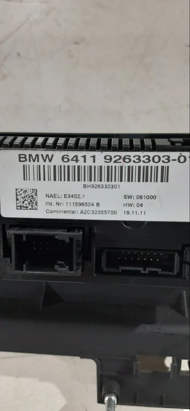 Блок климата BMW X1 E84 N46B20 2011 - миниатюра 3