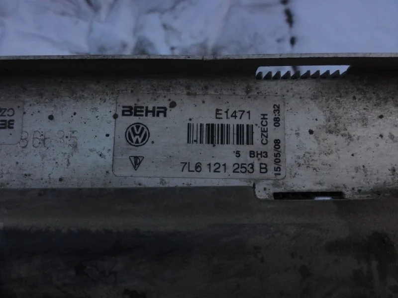 Радиатор основной Volkswagen Touareg 1 2008 - миниатюра 4