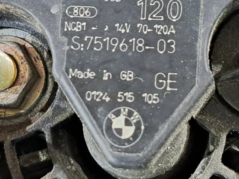 Генератор BMW Z4 E85 M54B30 2003 - миниатюра 9