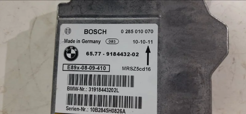 Блок AIR BAG BMW 3 E90/E91 N43B20 2010 - миниатюра 4