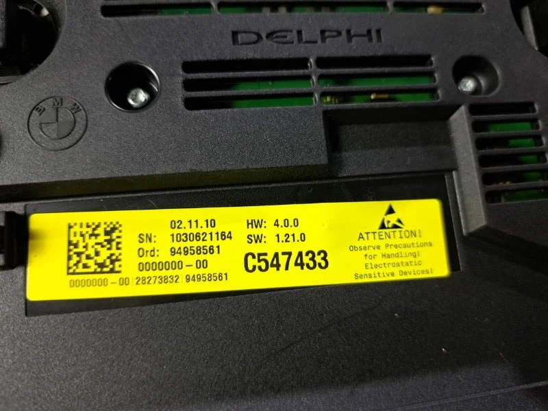 Плафон салонный передний BMW 5 F10/F11 N52B25 2010 - миниатюра 6