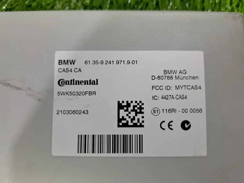 Блок электронный CAS BMW 5 F10/F11 N52B25 2010 - миниатюра 5