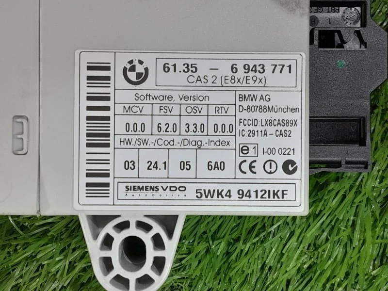 Блок электронный CAS BMW 3 E90/E91 N46B20 2005 - миниатюра 4