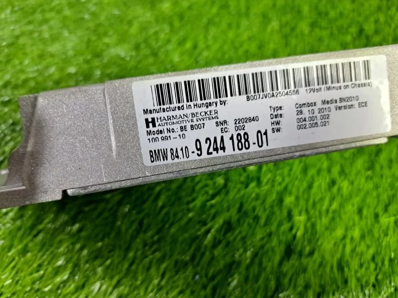Блок электронный видеомодуль BMW 5 F10/F11 N52B25 - миниатюра 5
