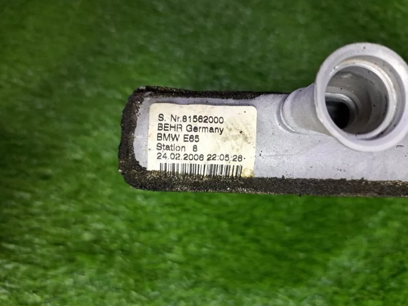 Радиатор отопителя печки BMW 7 E65 N62B48 2006 - миниатюра 5
