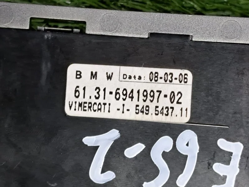 Переключатель света фар BMW 7 E65 N62B48 2006 - миниатюра 6