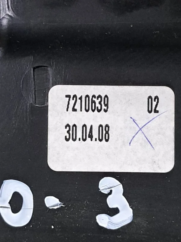 Дефлектор воздушный задний BMW 3 E91/E90 N52B25 - миниатюра 7