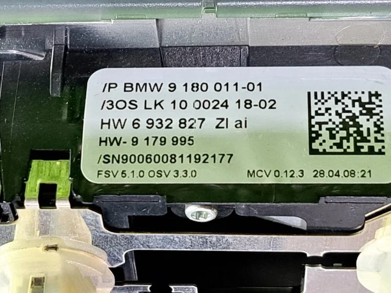 Плафон салонный передний BMW 3 E91/E90 N52B25 2008 - миниатюра 6