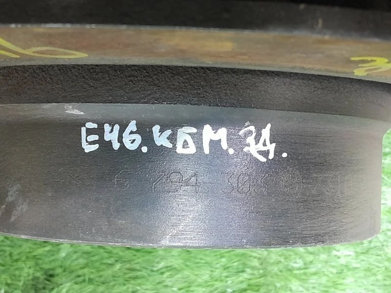 Диск тормозной задний BMW 3 E46 - миниатюра 5