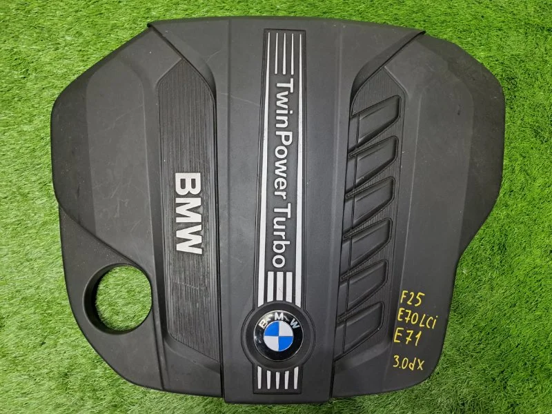Крышка двигателя декоративная BMW X3 F25 N57D30A - миниатюра 2