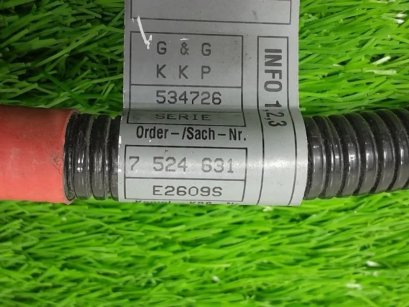 Провод аккумулятора плюсовой BMW 1 E87 N45B16 2004 - миниатюра 5