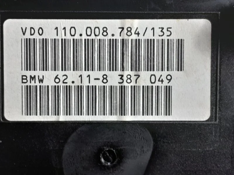 Панель приборов (щиток) BMW 5 E39 M52B25 1998 - миниатюра 3