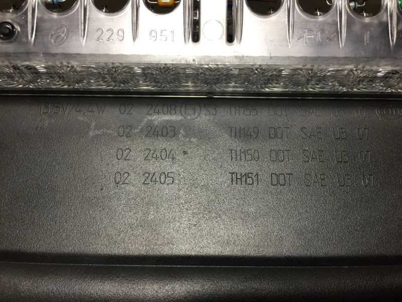Фонарь стоп-сигнал BMW 5 E60/E61 N52B30A 2008 - миниатюра 7