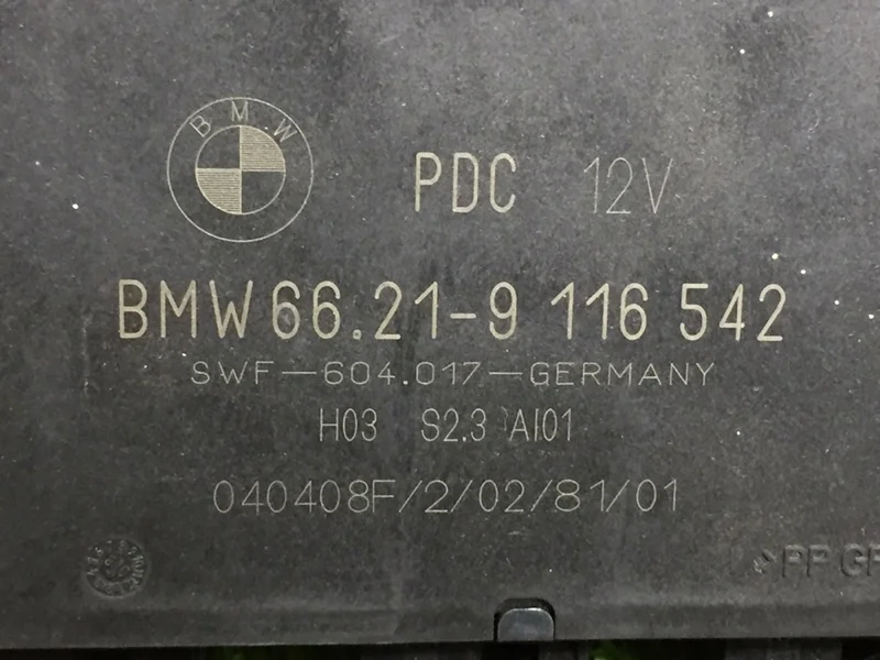 Блок парктроников BMW X3 E83 N52B25 2008 - миниатюра 7