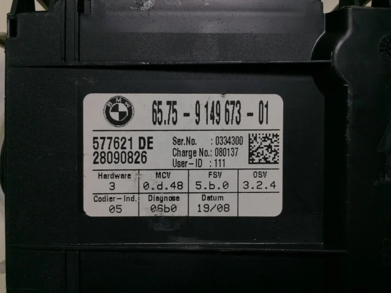 Датчик BMW 5 E60/E61 N52B30A 2008 - миниатюра 4