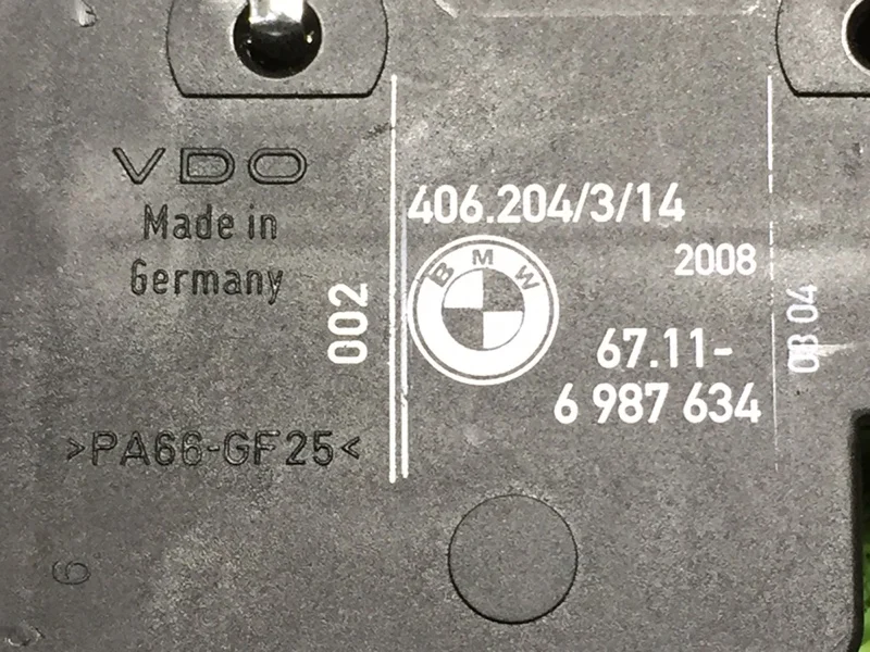 Замок лючка бензобака (активатор) BMW X3 E83 - миниатюра 6