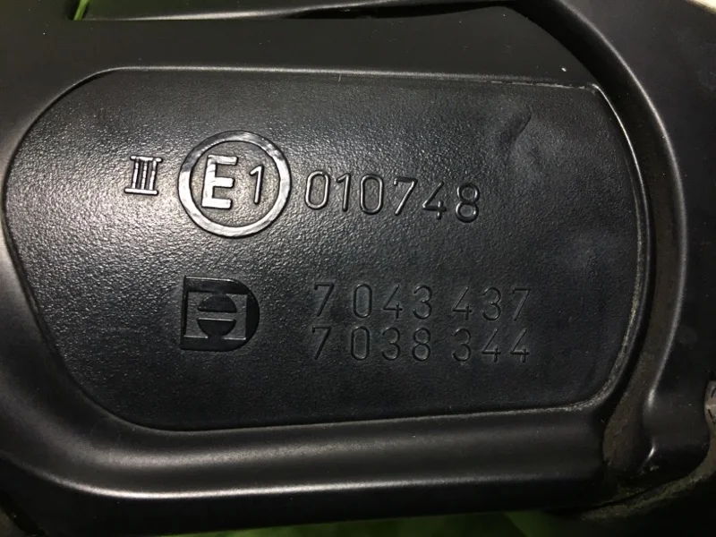 Зеркало боковое левое BMW 5 E60/E61 N52B30A 2008 - миниатюра 10