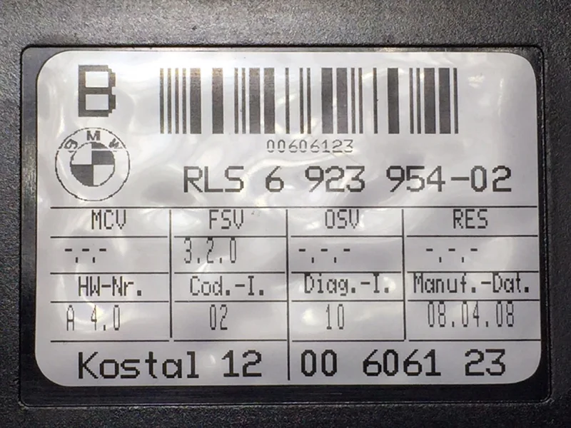 Датчик дождя BMW X3 E83 N52B25 2008 - миниатюра 4