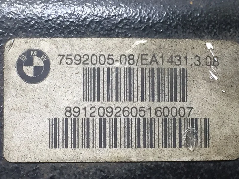 Редуктор моста заднего BMW X3 F25 N47D20C 2012 - миниатюра 10