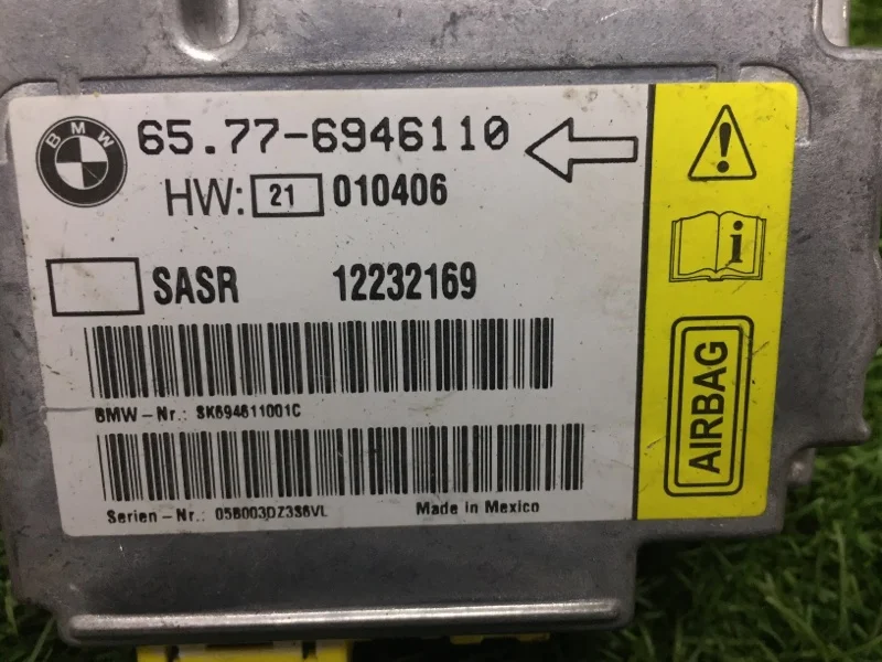 Блок AIR BAG передний правый BMW 7 E65 N62B44 2005 - миниатюра 6