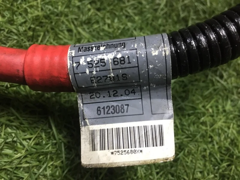 Провод стартера и генератора BMW 7 E65 N62B44 2005 - миниатюра 6