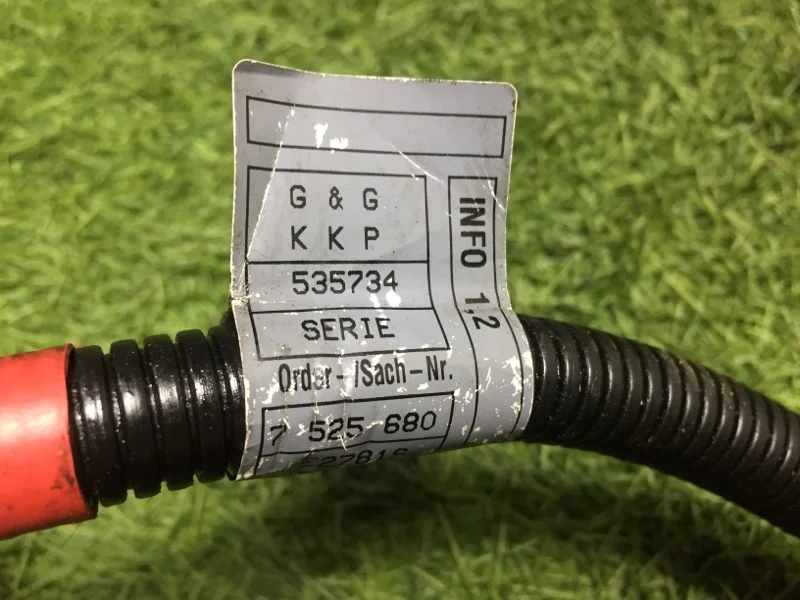 Провод стартера и генератора BMW 7 E65 N62B44 2005 - миниатюра 7