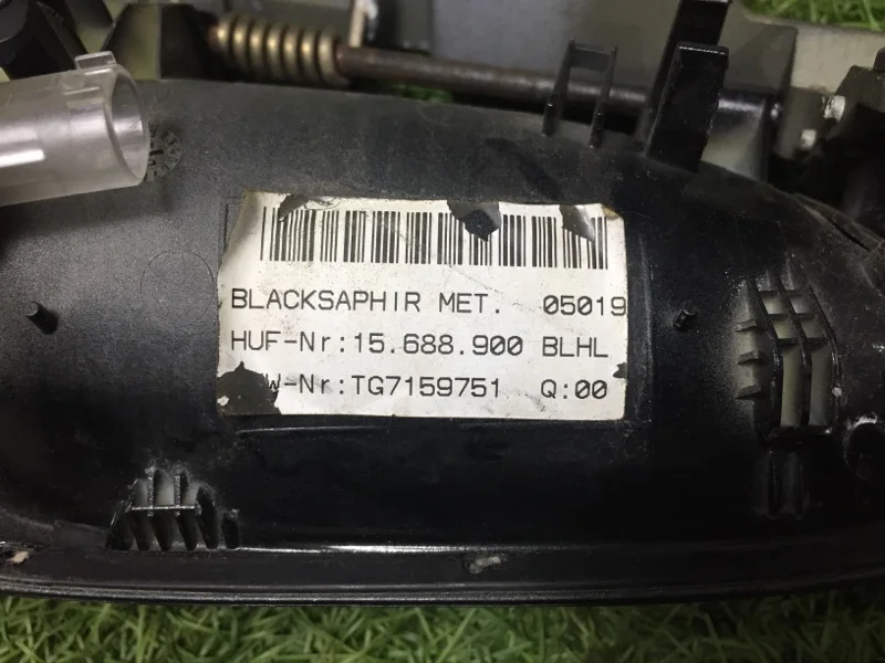 Ручка двери наружная задняя левая BMW 7 E65 N62B44 - миниатюра 4