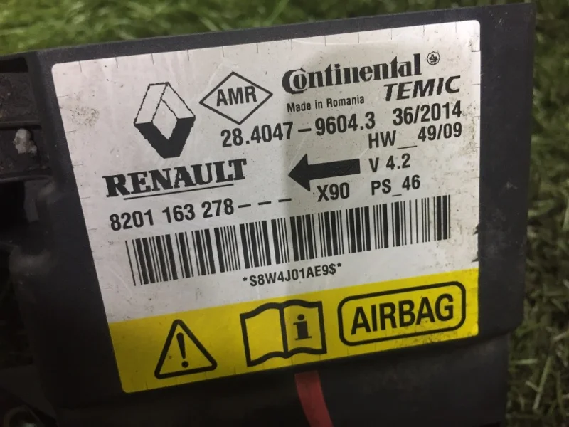 Блок AIR BAG Лада Ларгус УНИВЕРСАЛ K4MA.490 2014 - миниатюра 4