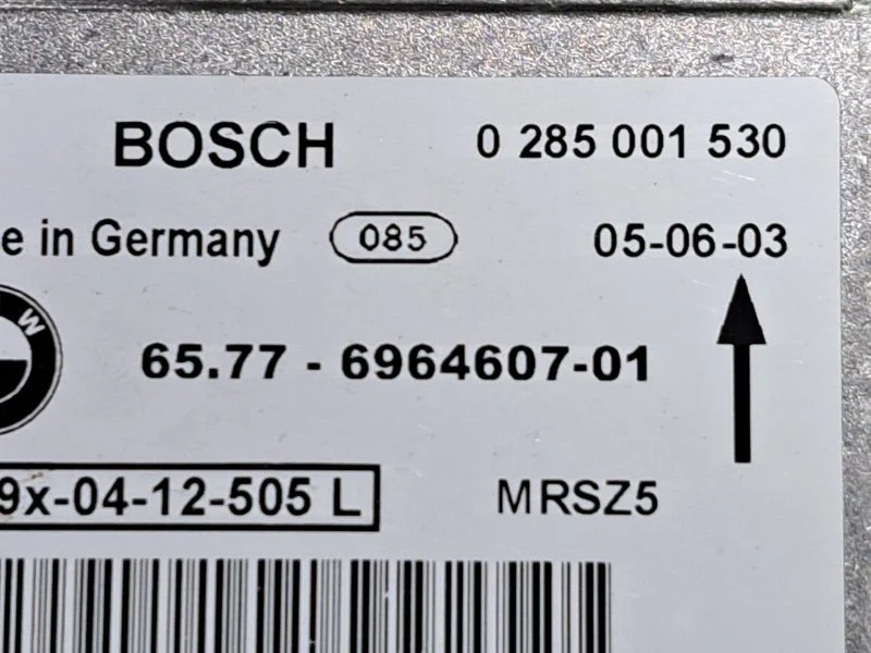 Блок AIR BAG BMW 3 E90/E91 N46B20 2005 - миниатюра 5