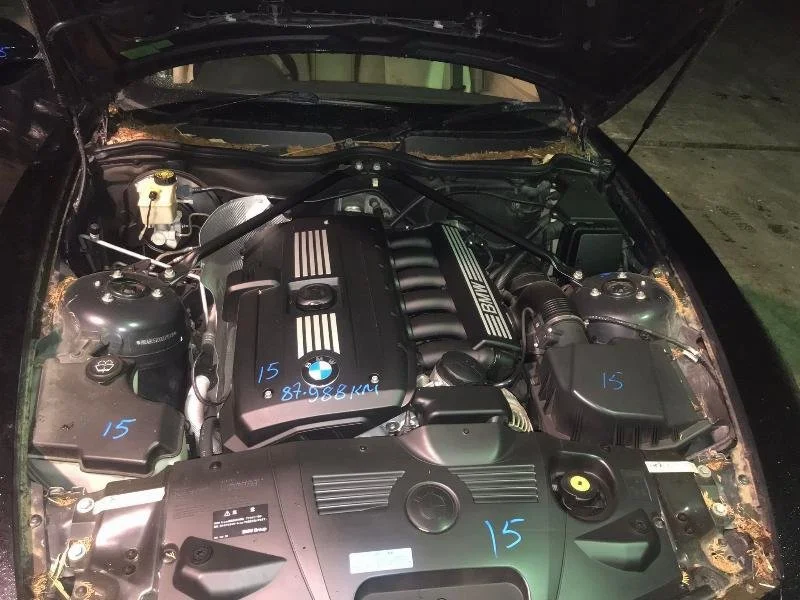 Двигатель BMW Z4 E85 N52B30A 2006 - миниатюра 2
