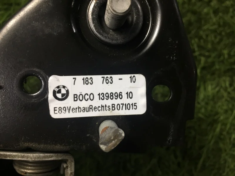 Замок капота (крючок) левый BMW 5 F10/F11 N47D20C - миниатюра 4