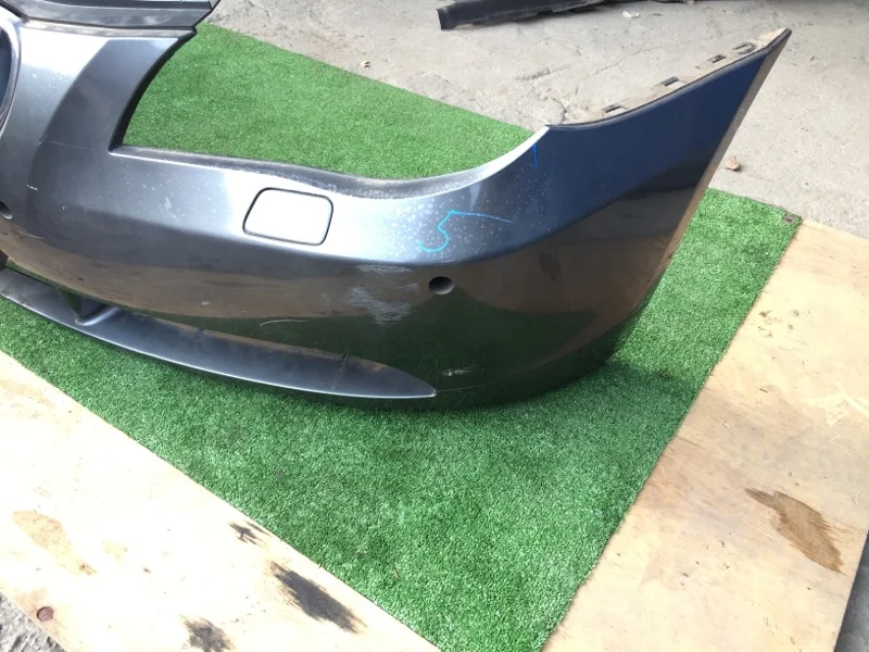 Бампер передний BMW 5 E60/E61 M54B30 2004 - миниатюра 4