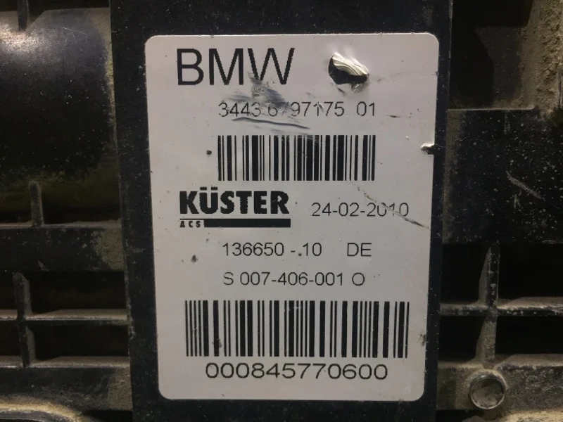 Механизм стояночного тормоза BMW 7 F02 N63B44A - миниатюра 9