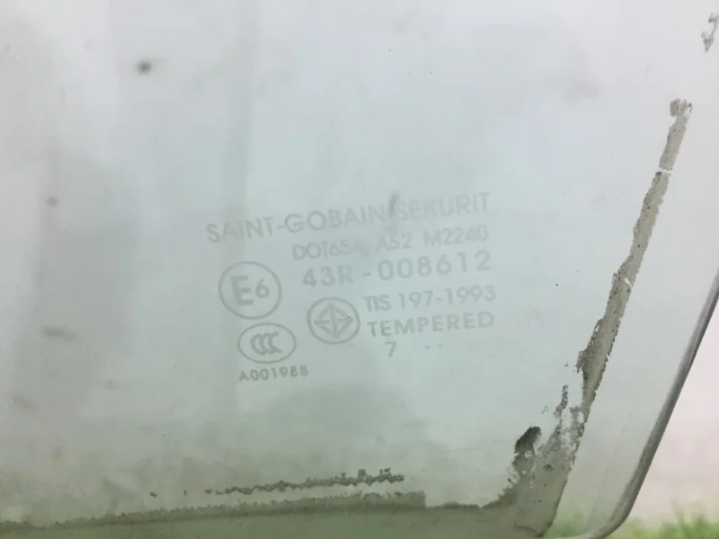 Стекло двери переднее левое Mazda 3 BK Z6 652169 - миниатюра 3
