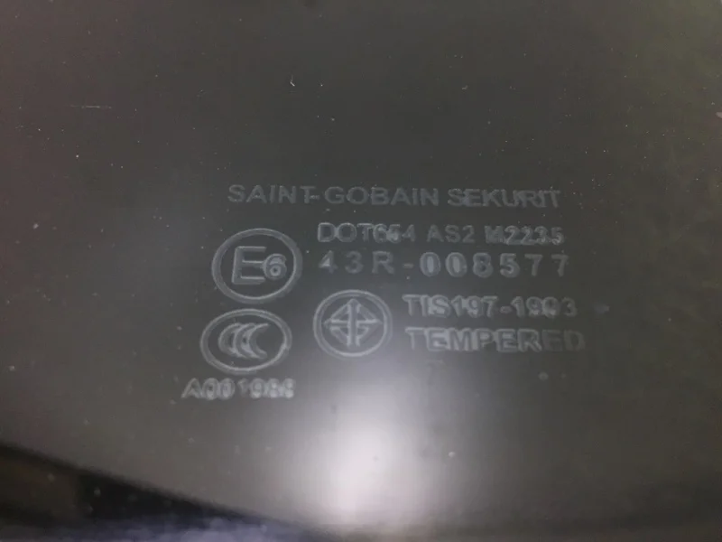 Стекло двери заднее левое Mazda 3 BK Z6 652169 - миниатюра 3