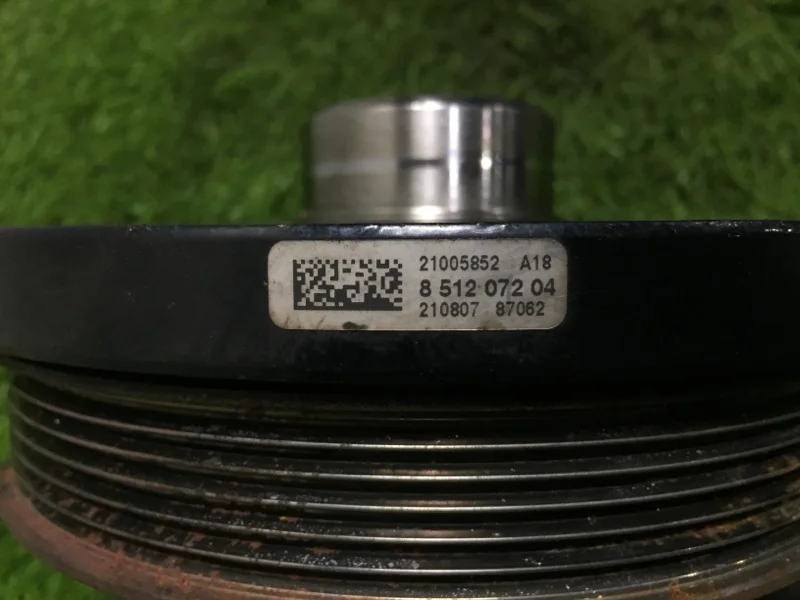 Шкив коленвала (демпфер) BMW 5 F10/F11 N47D20C - миниатюра 5